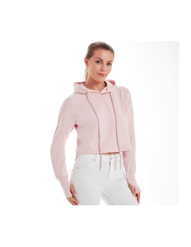 M-M140-Cropped Hoodie